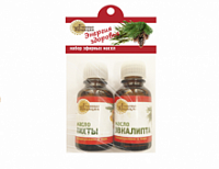 Эфирное масло набор 2*15 мл (пихта, эвкалипт) БТ